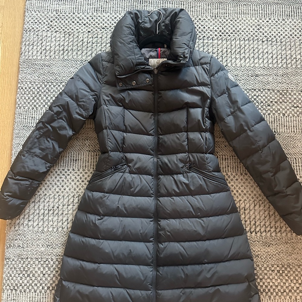 Moncler Women's Charcoal Puffer Jacket